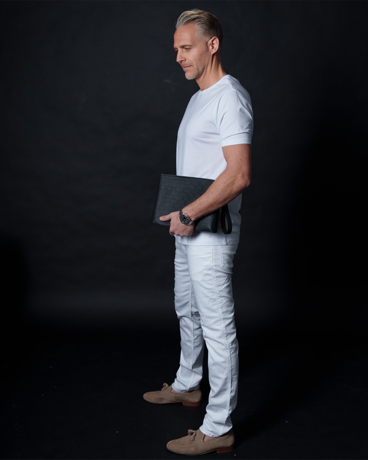 Classic Series Bianco - Tencel Mix weisses T-Shirt