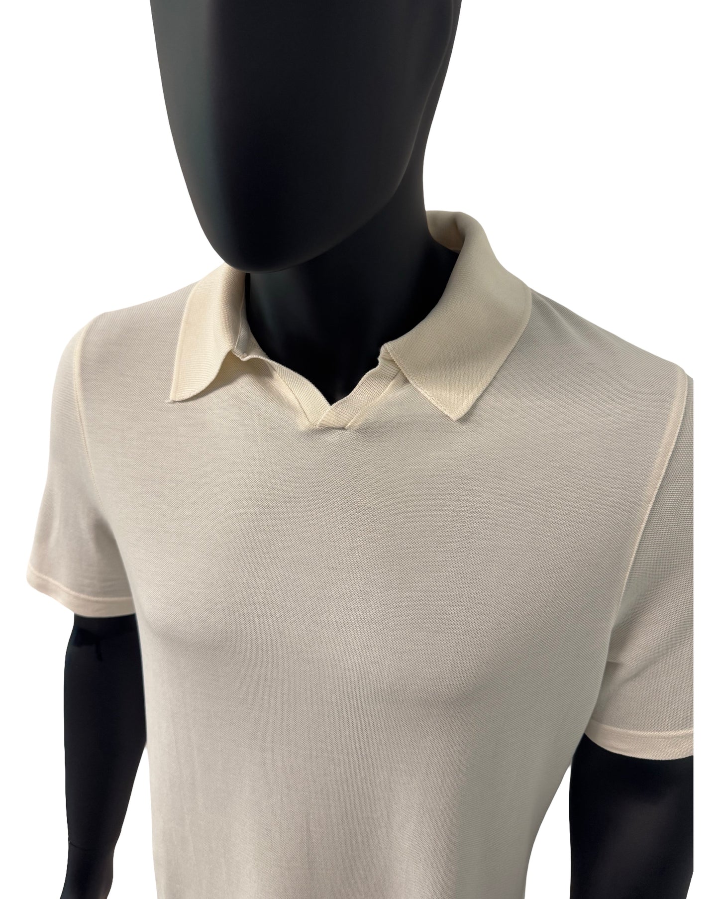 Piqué Poloshirt Tencel Baumwoll Mix