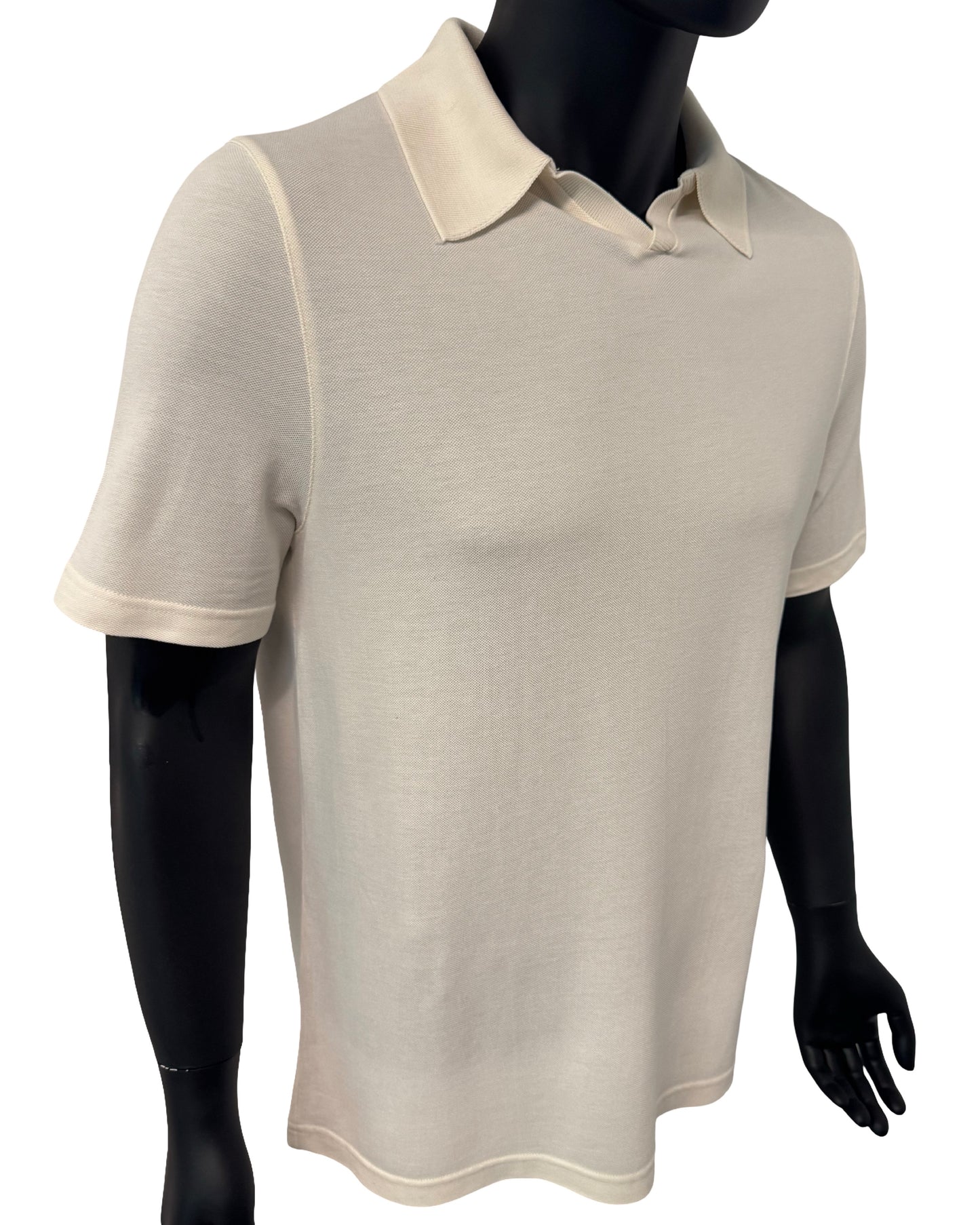 Piqué Poloshirt Tencel Baumwoll Mix