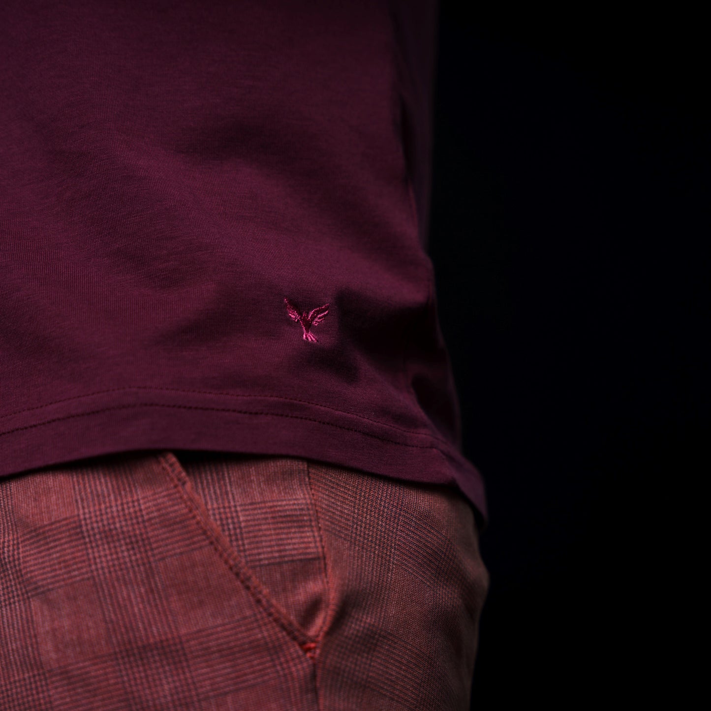 Classic Series Bordeaux- Tencel Mix bordeaux T-Shirt