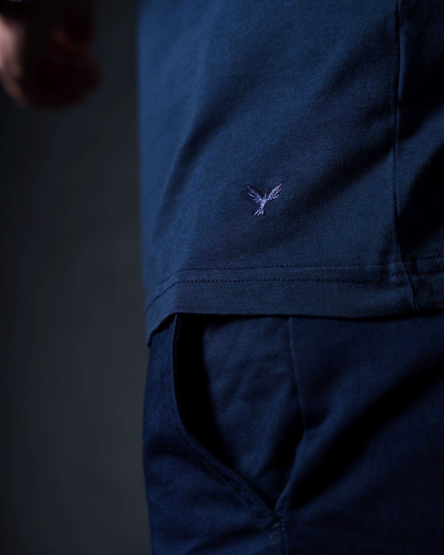 Classic Series Nautico - Tencel Mix navyblaues T-Shirt