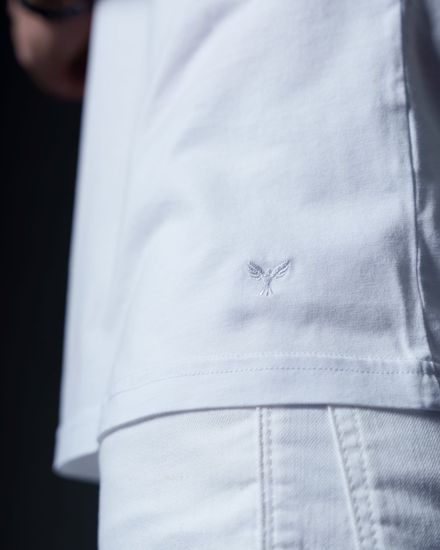Classic Series Bianco - Tencel Mix weisses T-Shirt