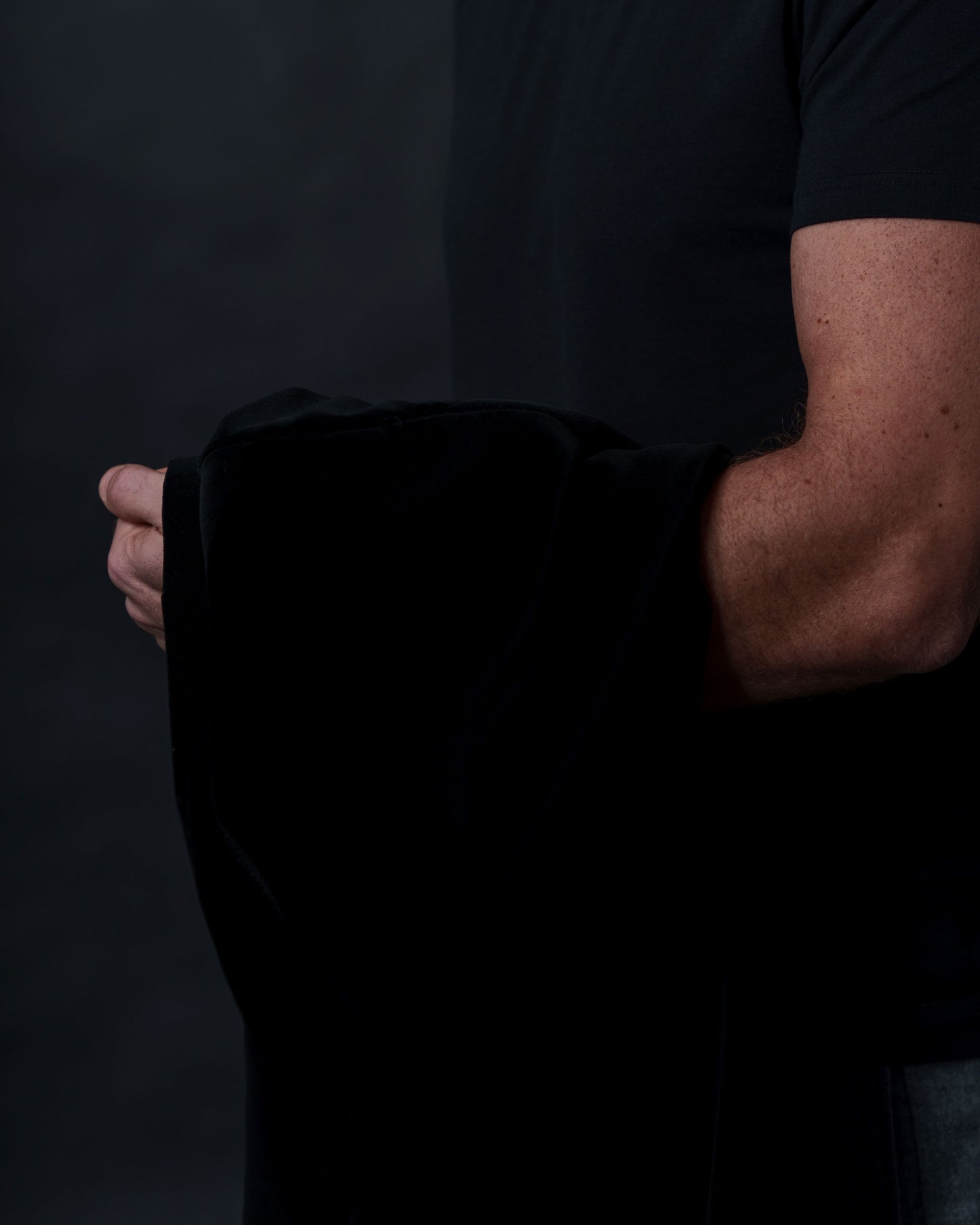 Classic Series Nero - Tencel Mix schwarzes T-Shirt