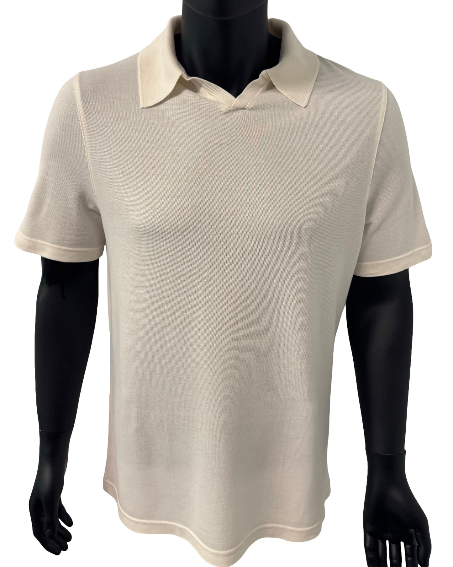 Piqué Poloshirt Tencel Baumwoll Mix