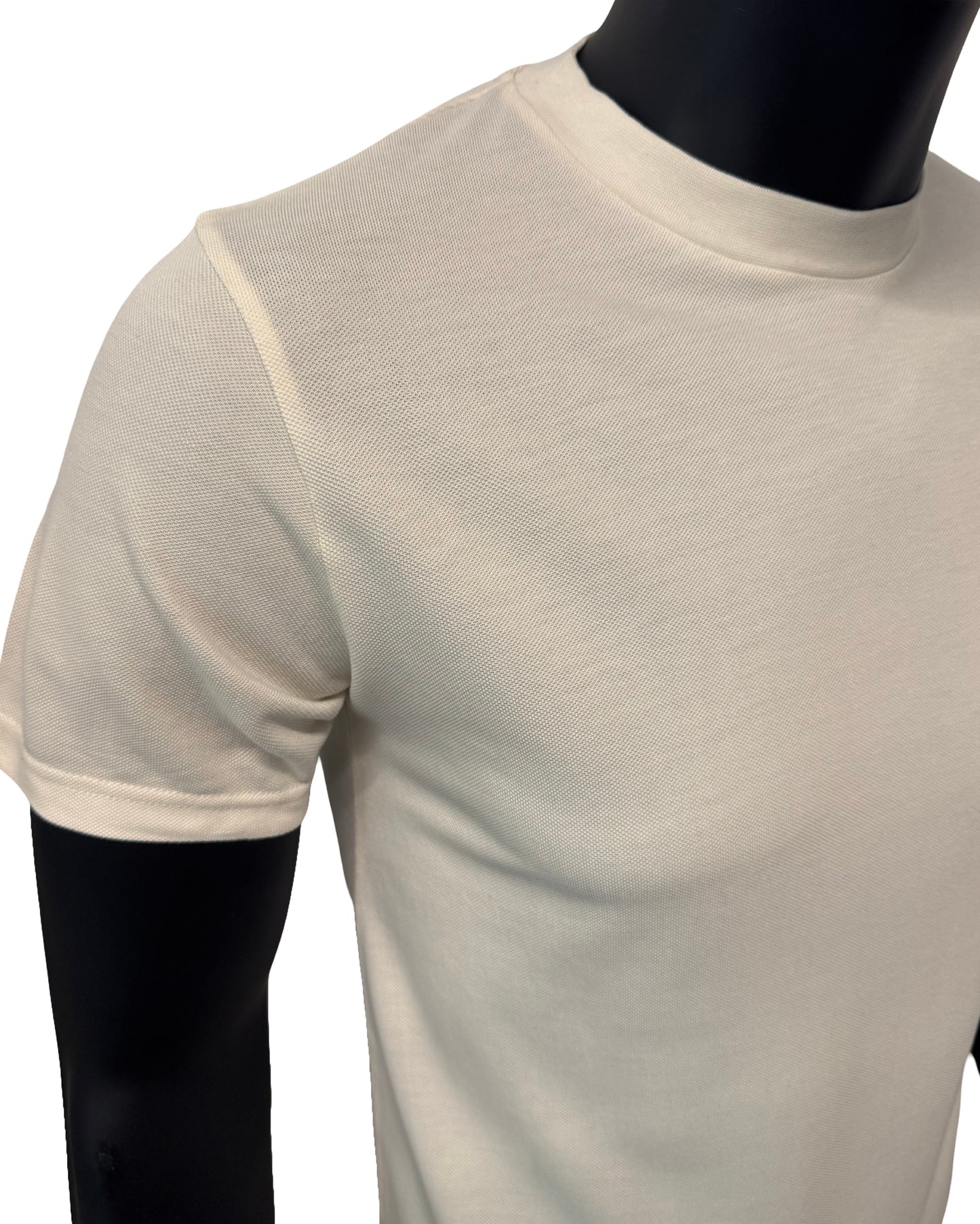 Meisterstück - Piqué Lyocell T-Shirt gestrickt