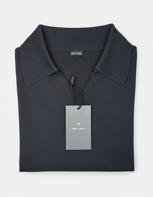 Piqué Poloshirt Tencel Baumwoll Mix