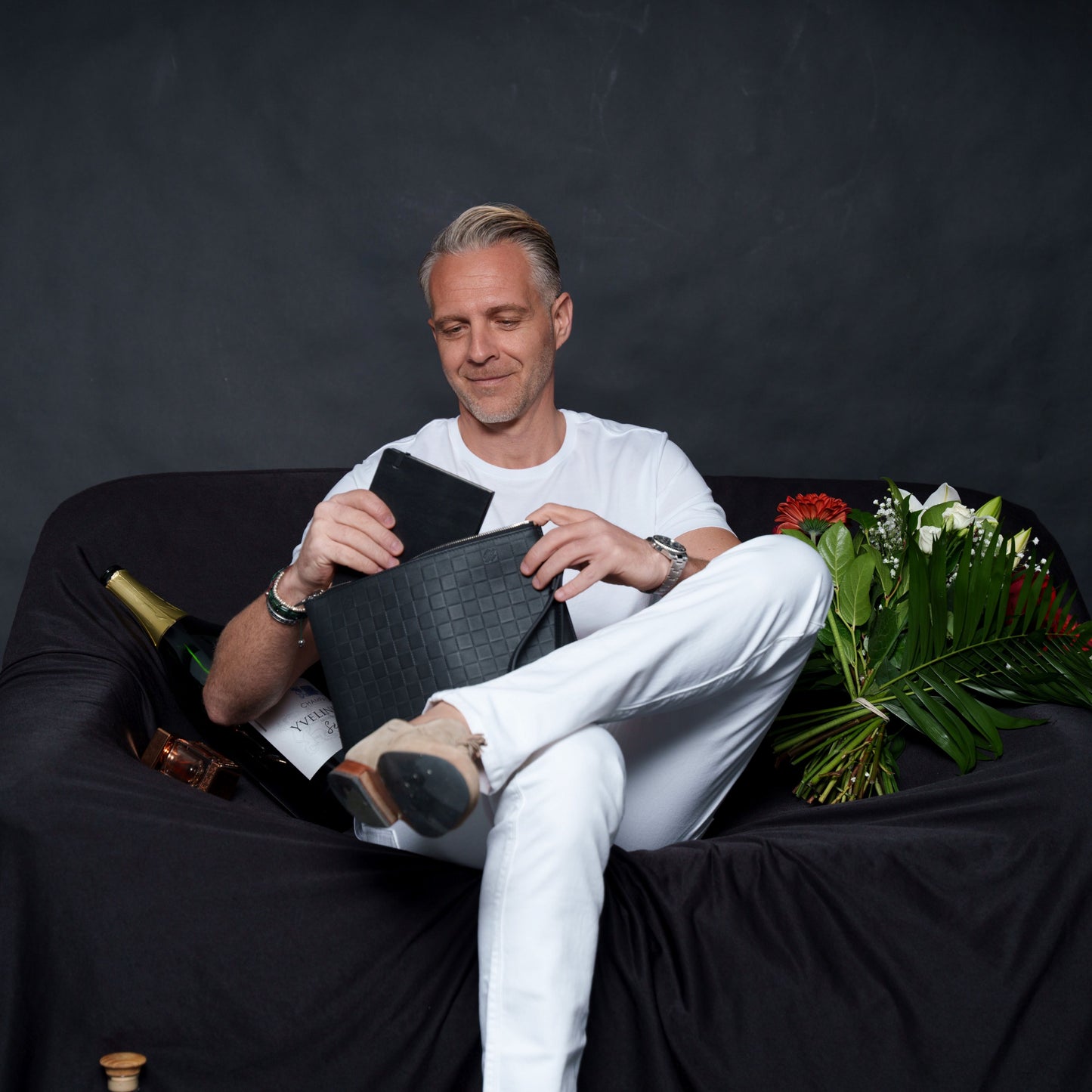Classic Series Bianco - Tencel Mix weisses T-Shirt