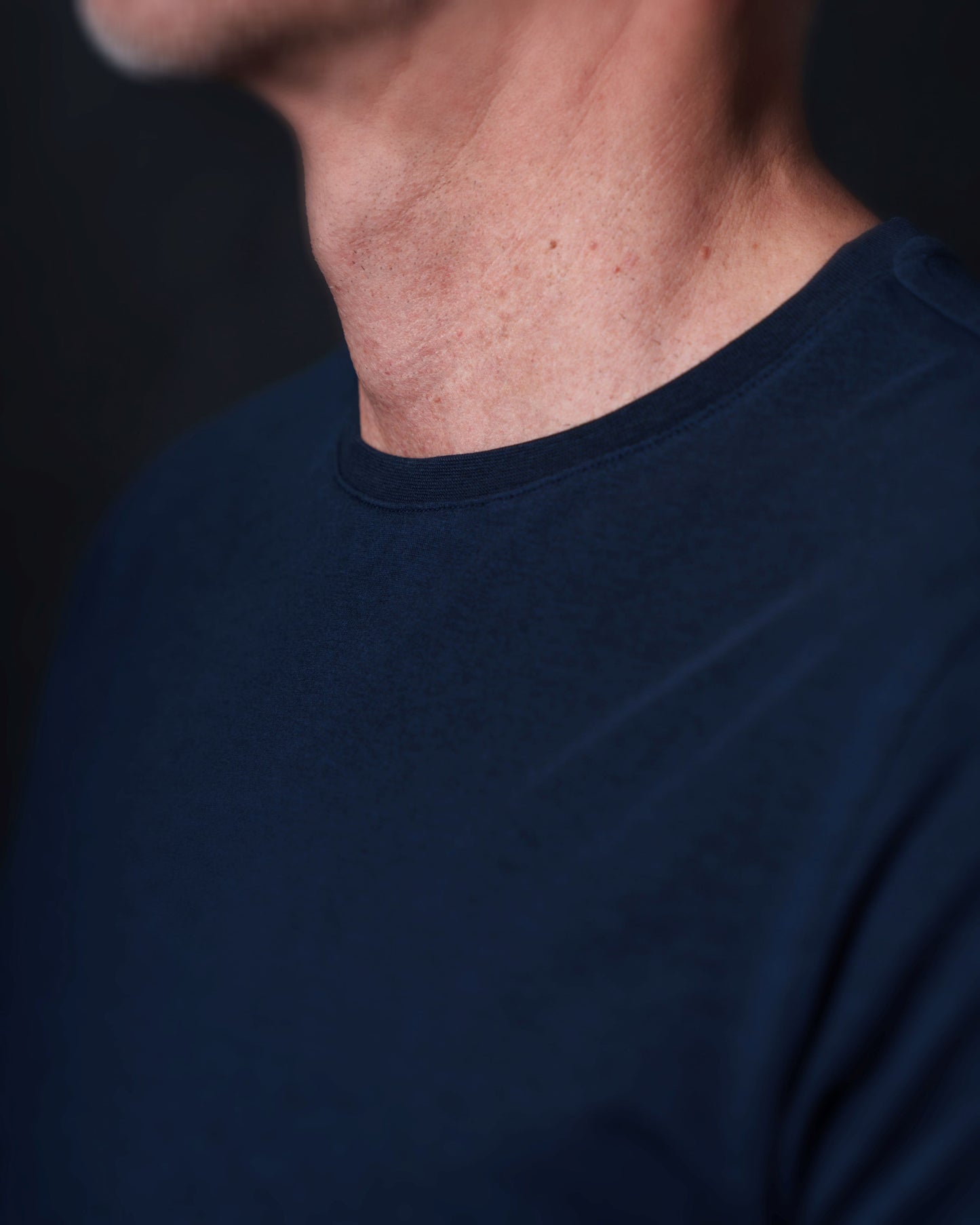 Classic Series Nautico - Tencel Mix navyblaues T-Shirt