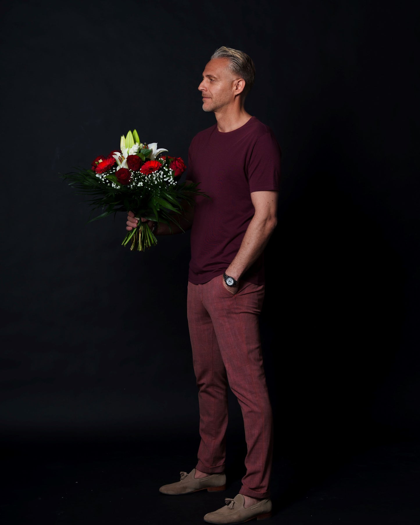 Classic Series Bordeaux- Tencel Mix bordeaux T-Shirt
