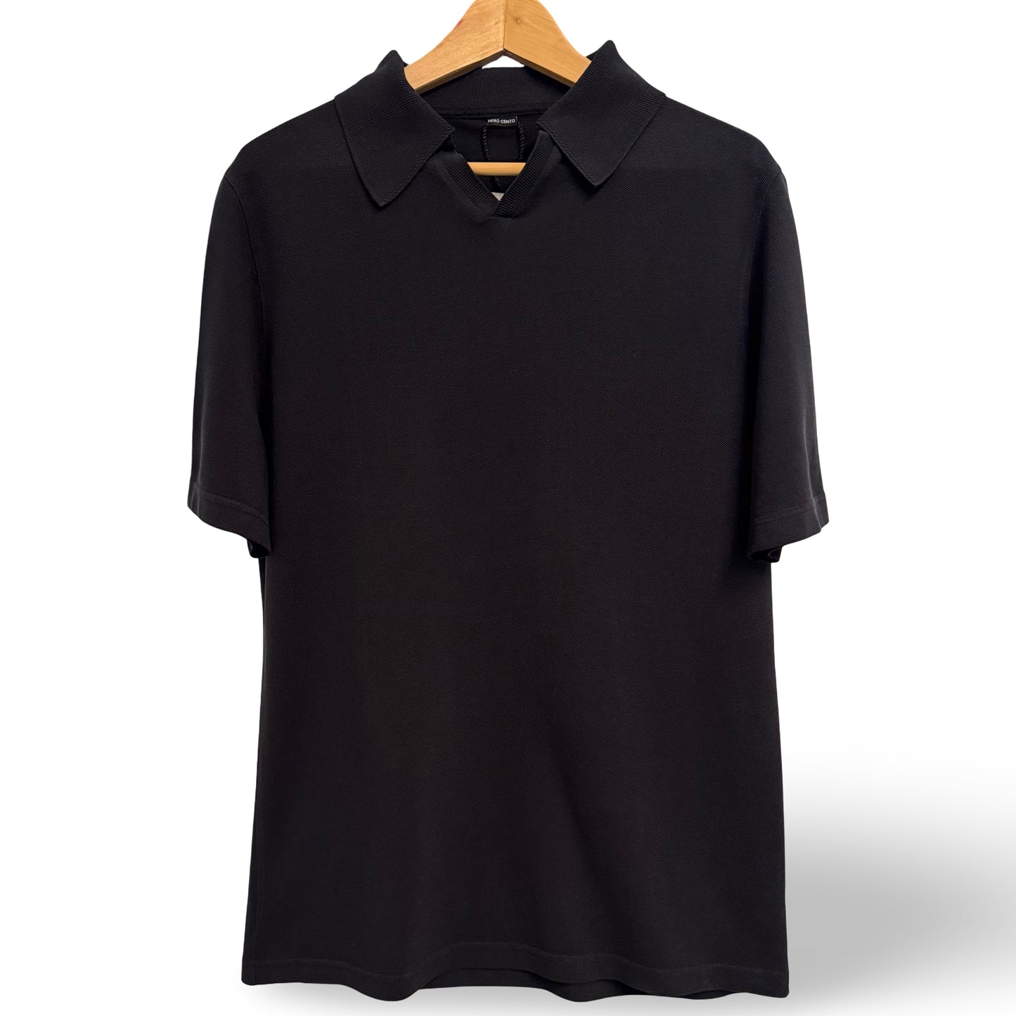 Piqué Poloshirt Tencel Baumwoll Mix