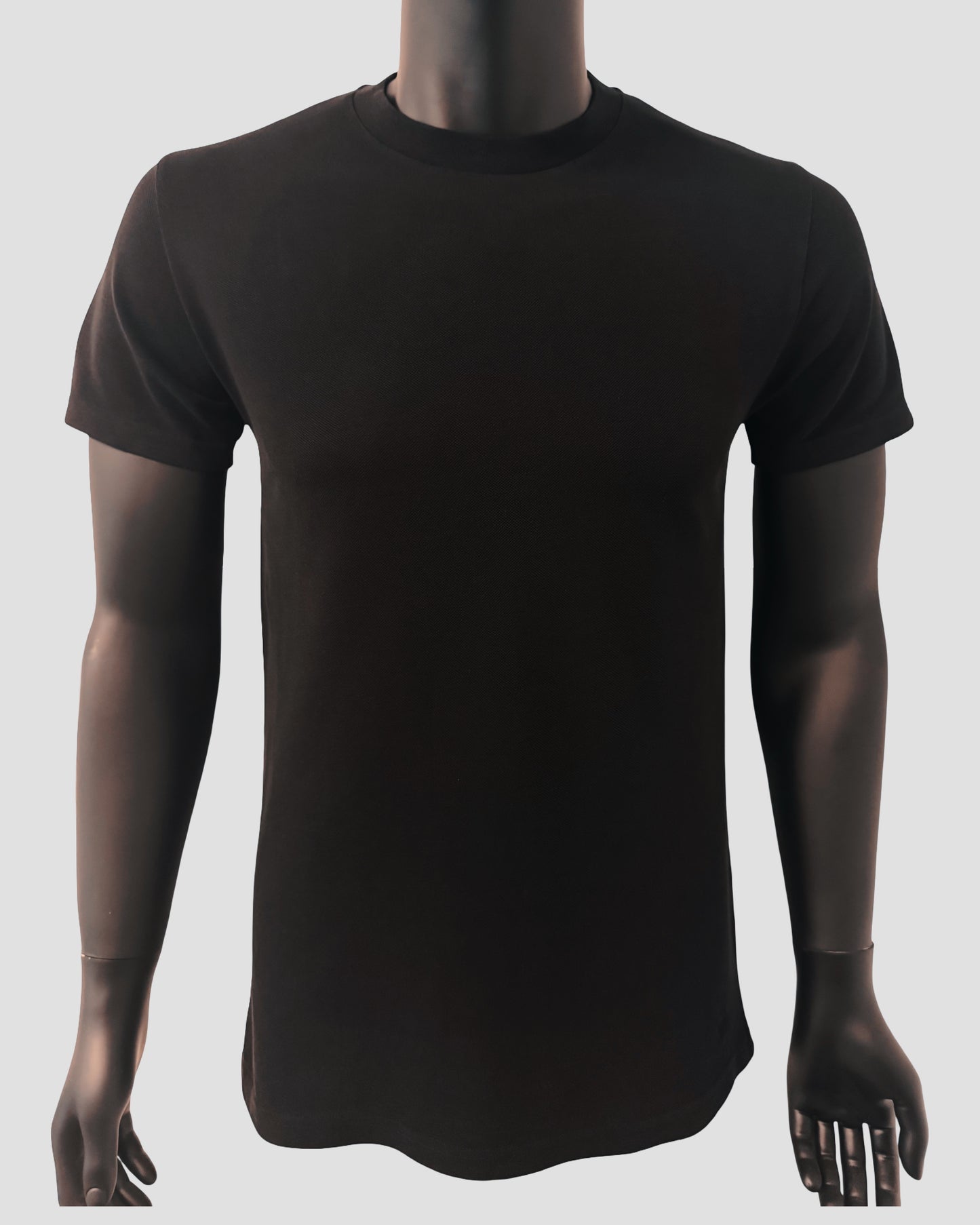 Meisterstück - Piqué Lyocell T-Shirt gestrickt