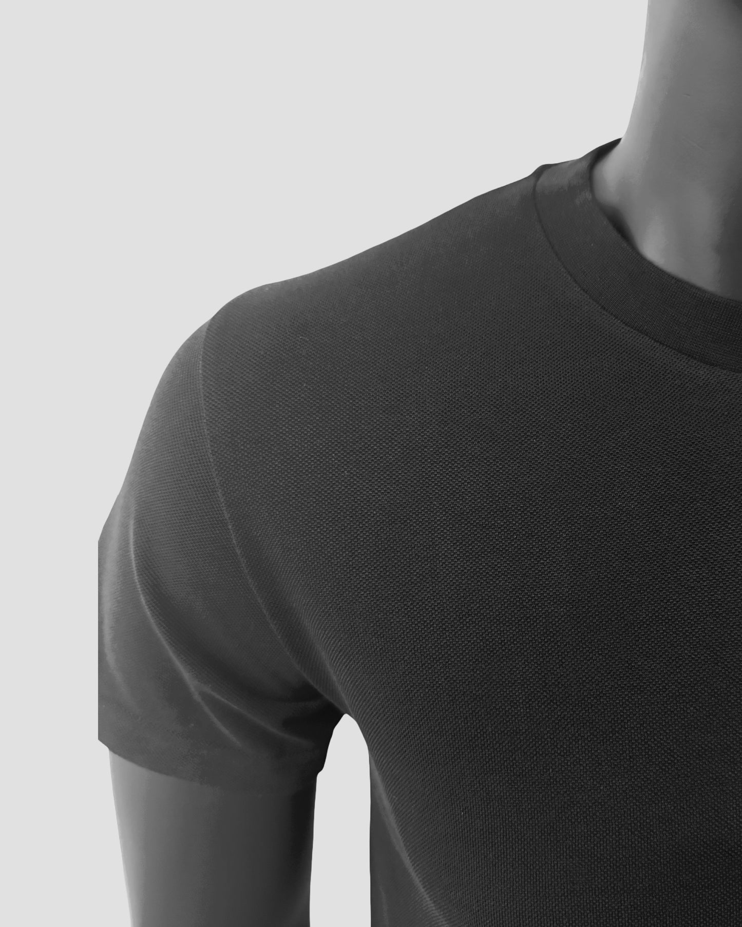 Meisterstück - Piqué Lyocell T-Shirt gestrickt