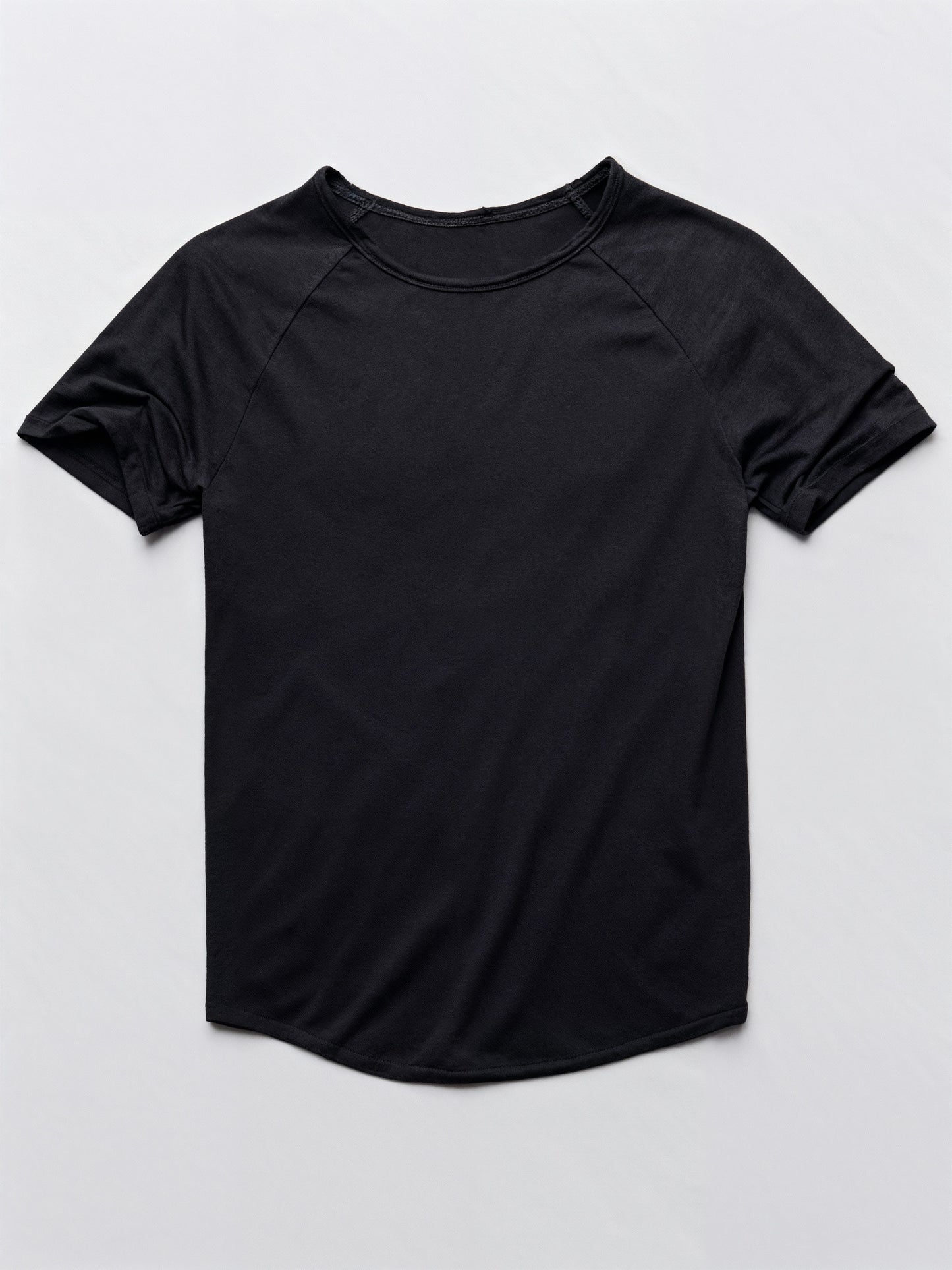 Wild Series Nero - Tencel Mix schwarzes T-Shirt
