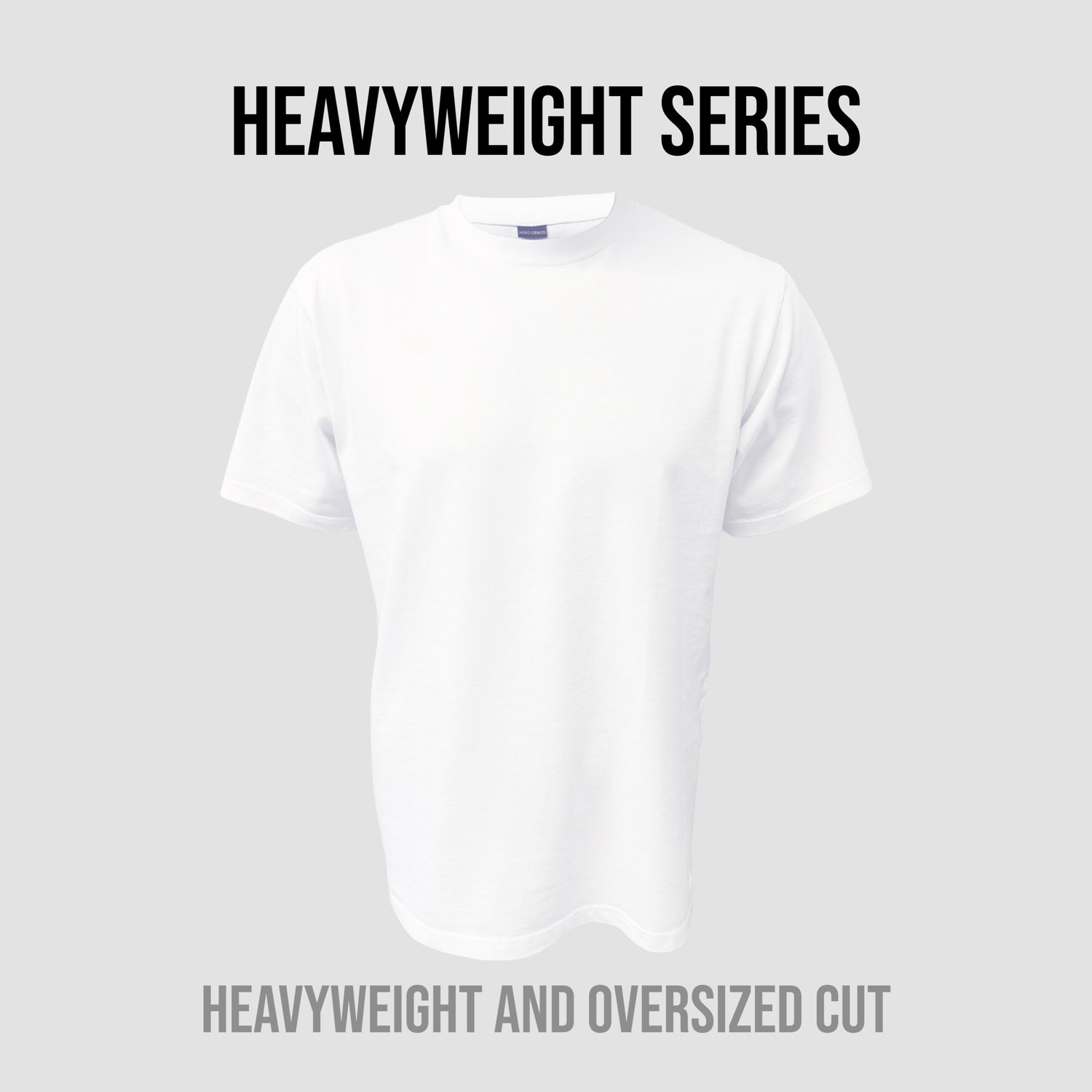 Heavyweight Series - Nero Cento organic Cotton 220 GSM T-Shirts