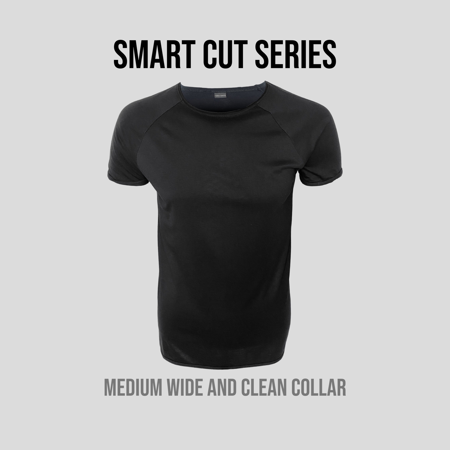 Smart Series - Nero Cento Tencel / organic Cotton Mix 180 GSM T-Shirts