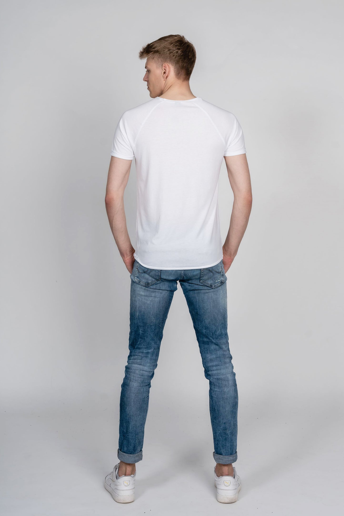 Smart Serie Bianco - Lyocell / Organic Cotton Mix T-Shirt 180 G/M²