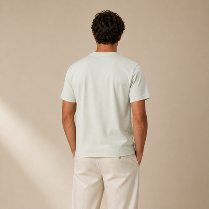 Heavyweight Series Nautico- organic cotton navyblue t-shirt
