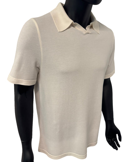 Piqué Poloshirt Tencel Baumwoll Mix