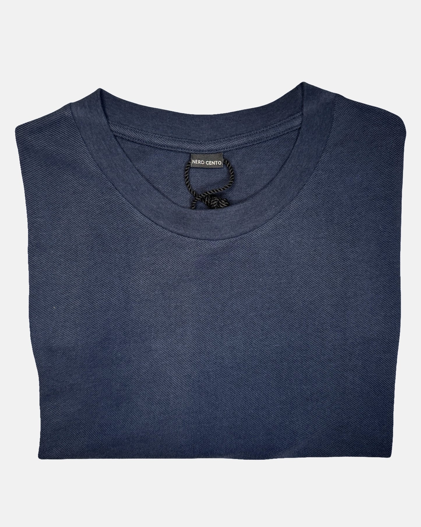 Meisterstück - Piqué Lyocell T-Shirt gestrickt