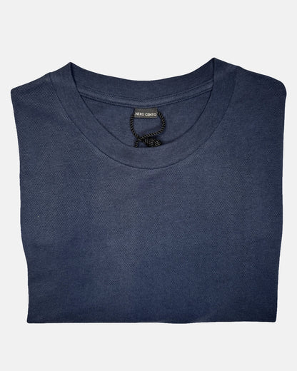 Meisterstück - Piqué Lyocell T-Shirt gestrickt