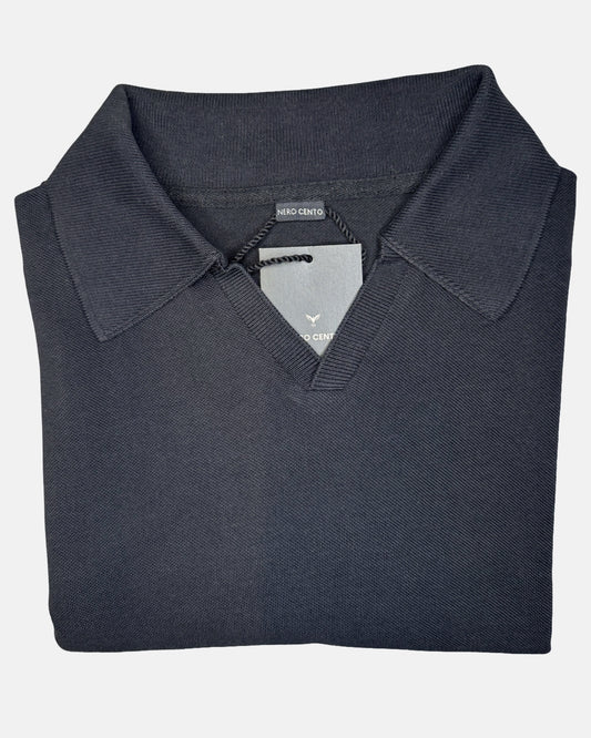 Piqué Poloshirt Tencel Baumwoll Mix