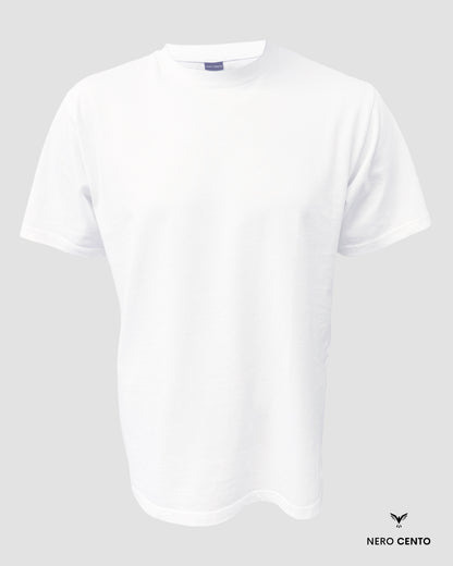 Heavyweight Series Bianco - organische Baumwolle weißes T-Shirt 220 GSM