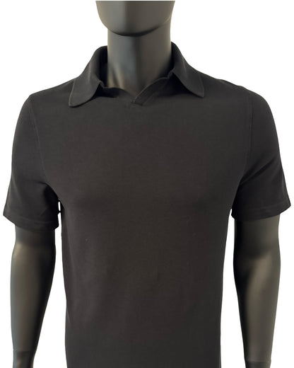 Piqué Poloshirt Tencel Baumwoll Mix
