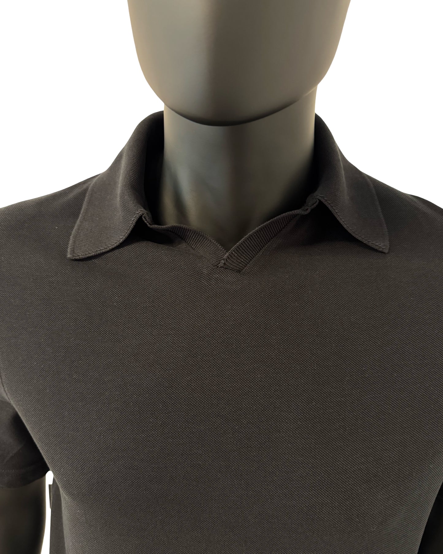 Piqué Poloshirt Tencel Baumwoll Mix