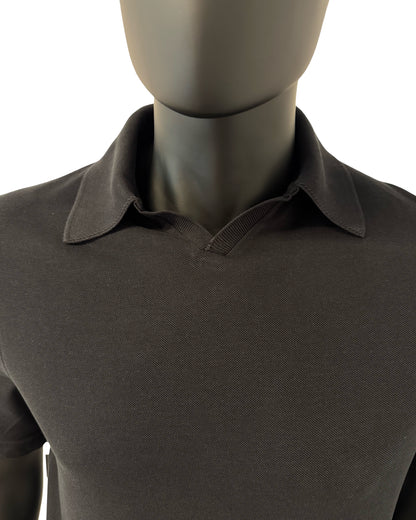 Piqué Poloshirt Tencel Baumwoll Mix