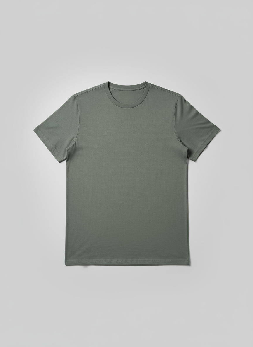 Classic Series Avocado - Tencel Mix hellgrünes T-Shirt