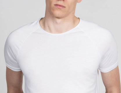 Smart Serie Bianco - Lyocell / Organic Cotton Mix T-Shirt 180 G/M²