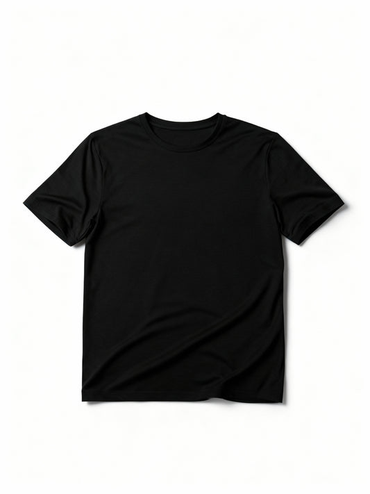 Classic Series Nero - Tencel Mix schwarzes T-Shirt