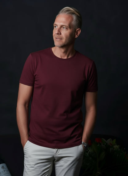 Classic Series Bordeaux- Tencel Mix bordeaux T-Shirt