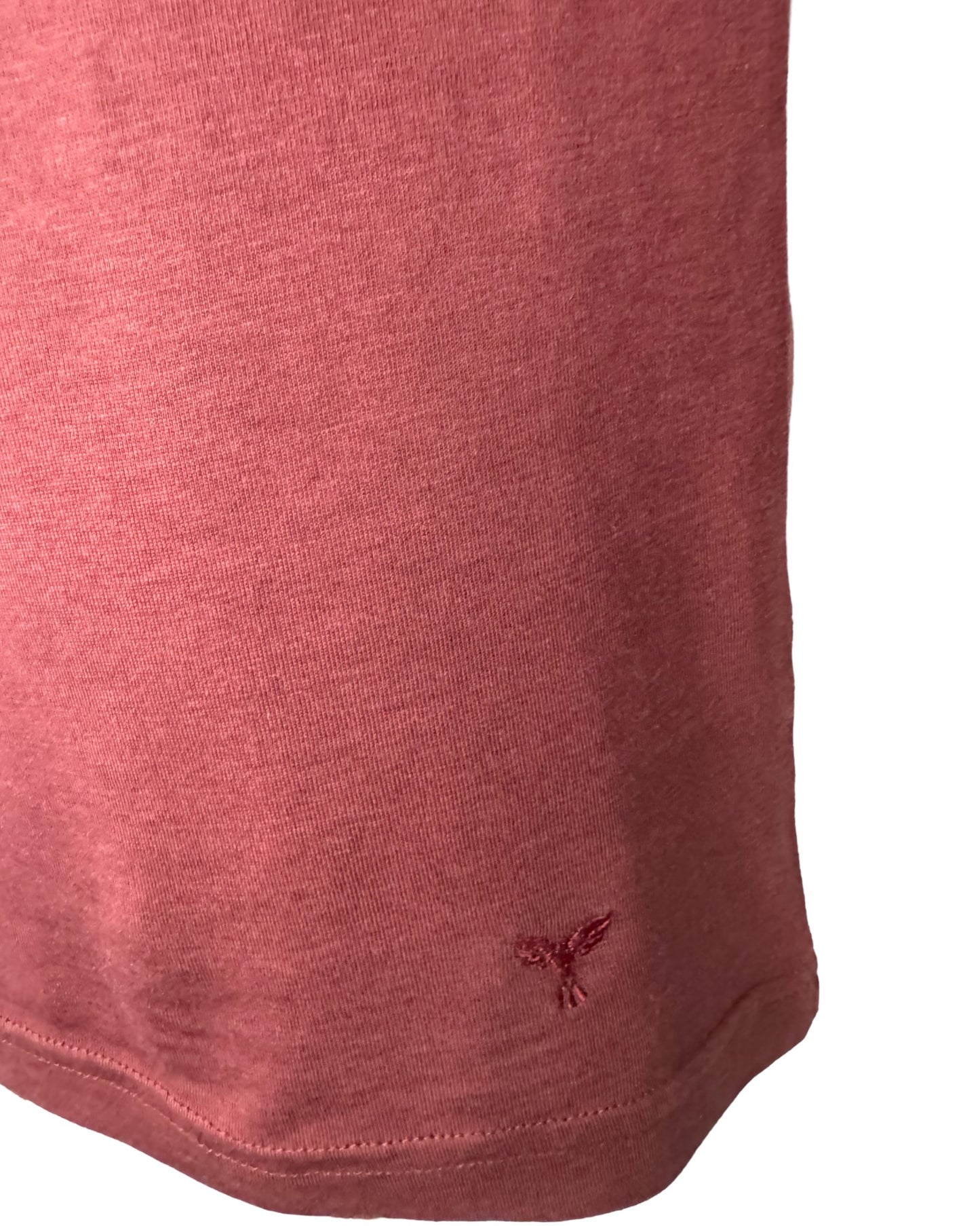 Classic Series Bordeaux- Tencel Lyocell / Organic Cotton Mix dark red blank T-Shirt 180 G/M²