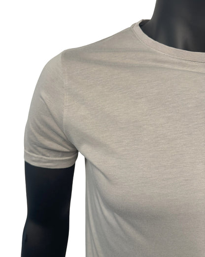 Classic Series Greige- Tencel Lyocell / Organic Cotton Mix grey beige blank T-Shirt 180 G/M²