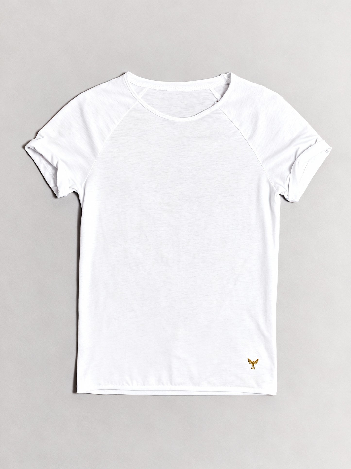 Wild Series Bianco - Tencel Mix weisses T-Shirt