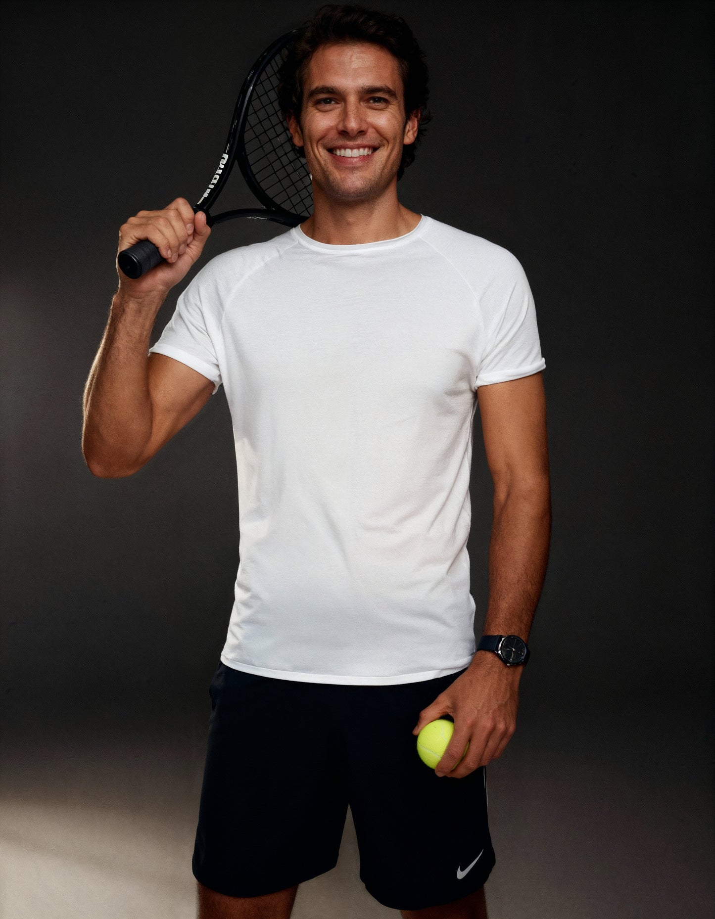 Smart Series Bianco - Tencel Mix weisses T-Shirt