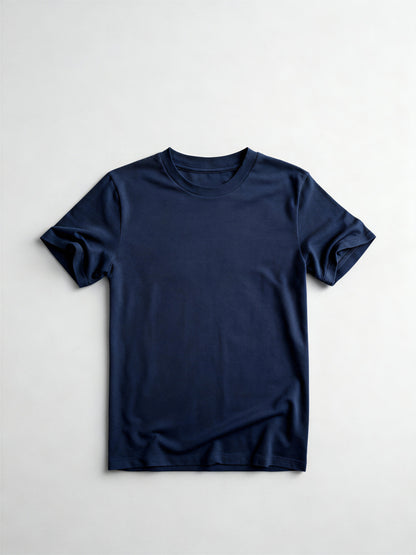 Das Meisterstück – Premium T-Shirt aus TENCEL™ Piqué gestrickt