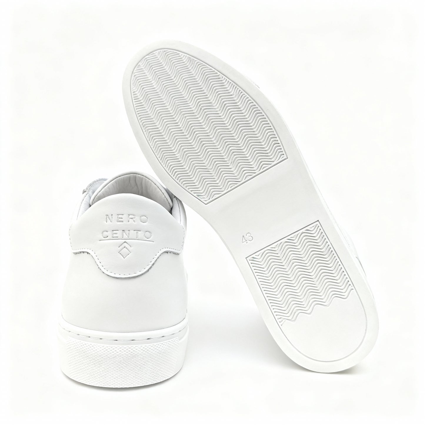 Puro Bianco - weißer Leder Sneaker