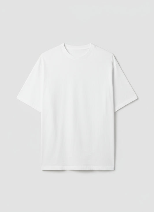 Heavyweight Series Bianco - organische Baumwolle weißes T-Shirt