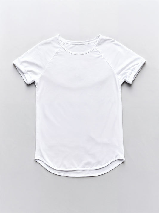 Wild Series Bianco - Tencel Mix weisses T-Shirt